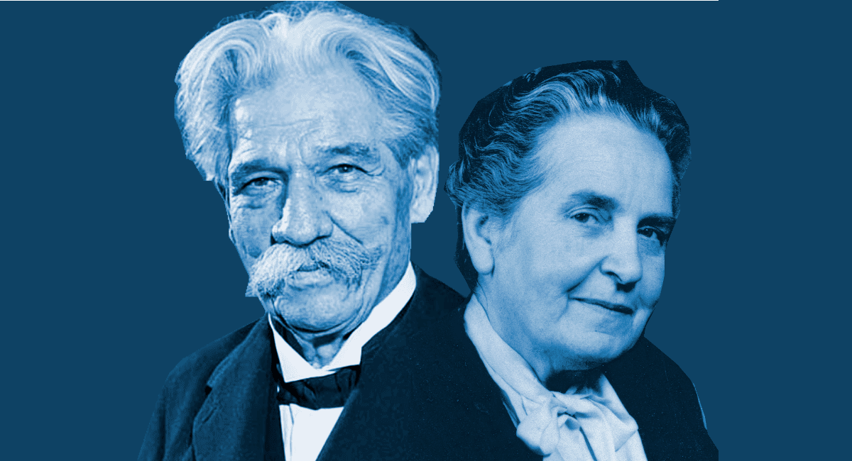 Albert Schweitzer und Elly-Heuss-Knapp