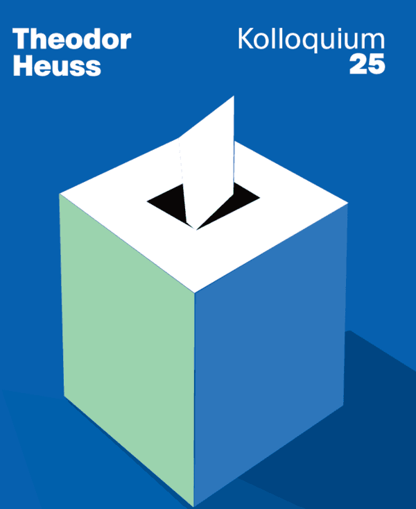 Poster mit der Abbildung einer Urne