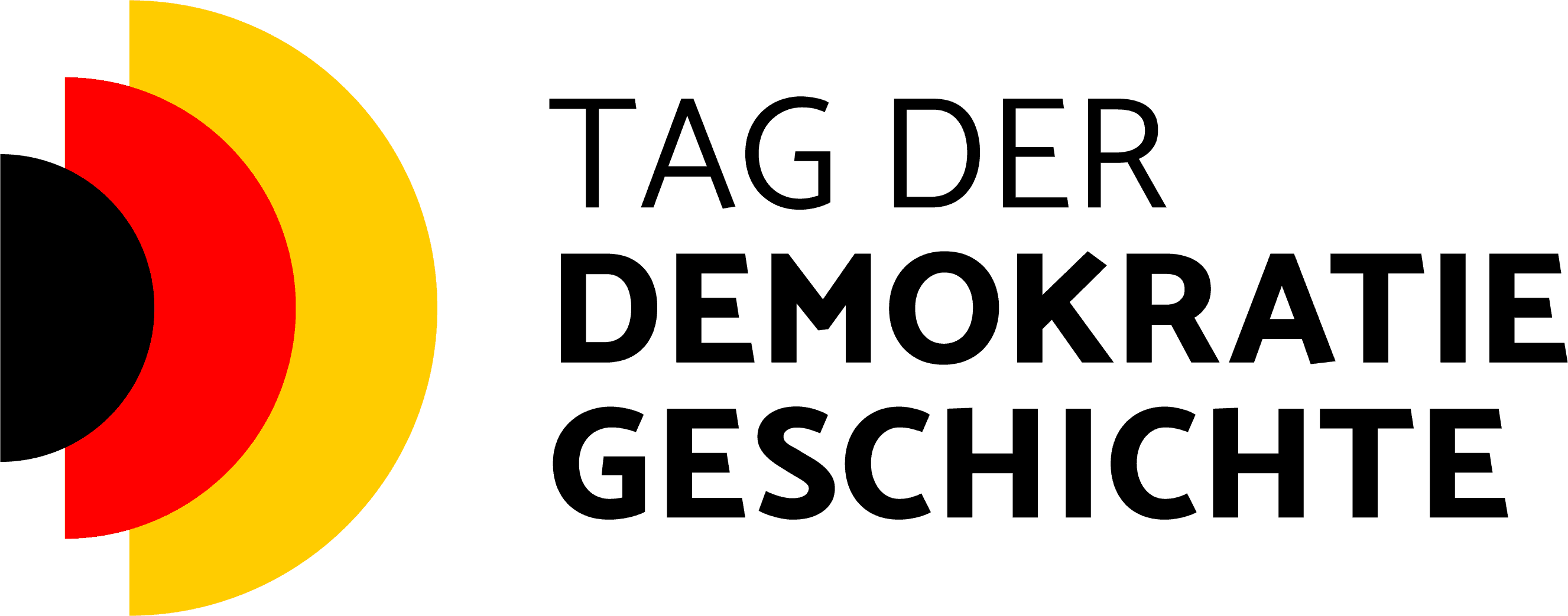 Logo Tag der Demokratie Geschichte