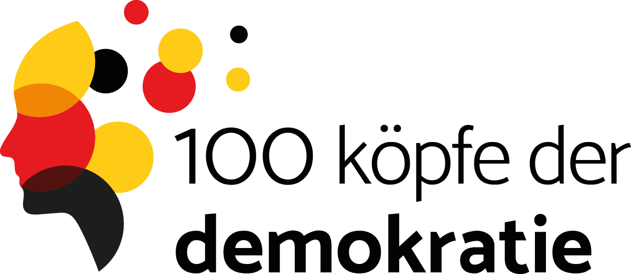 100 köpfe der demokratie logo