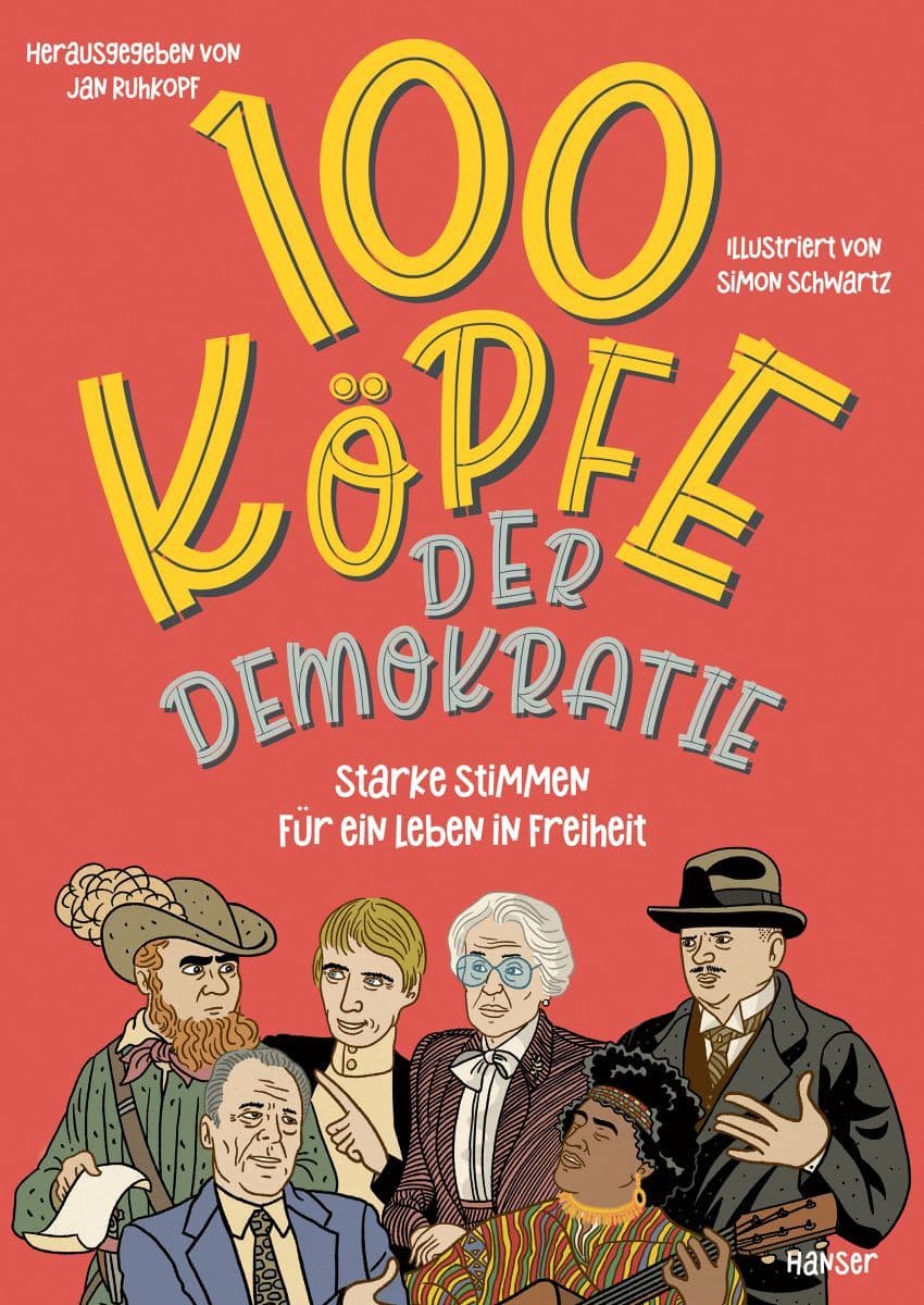 Buchcover "100 Köpfe der Demokratie"