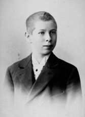 Portrait des jungen Theodor Heuss